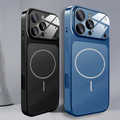 Luxury Original For Magsafe Matte Armor Case For iPhone 17 Air 16 15 14 13 Pro Max Funda Wireless Charging Hard Magnetic Cover