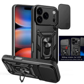 For iPhone 17 16 Pro Max Armored Protective Shell With Magnetic Ring For iPhone 17 Air 16E Phone Case With Camera Protection