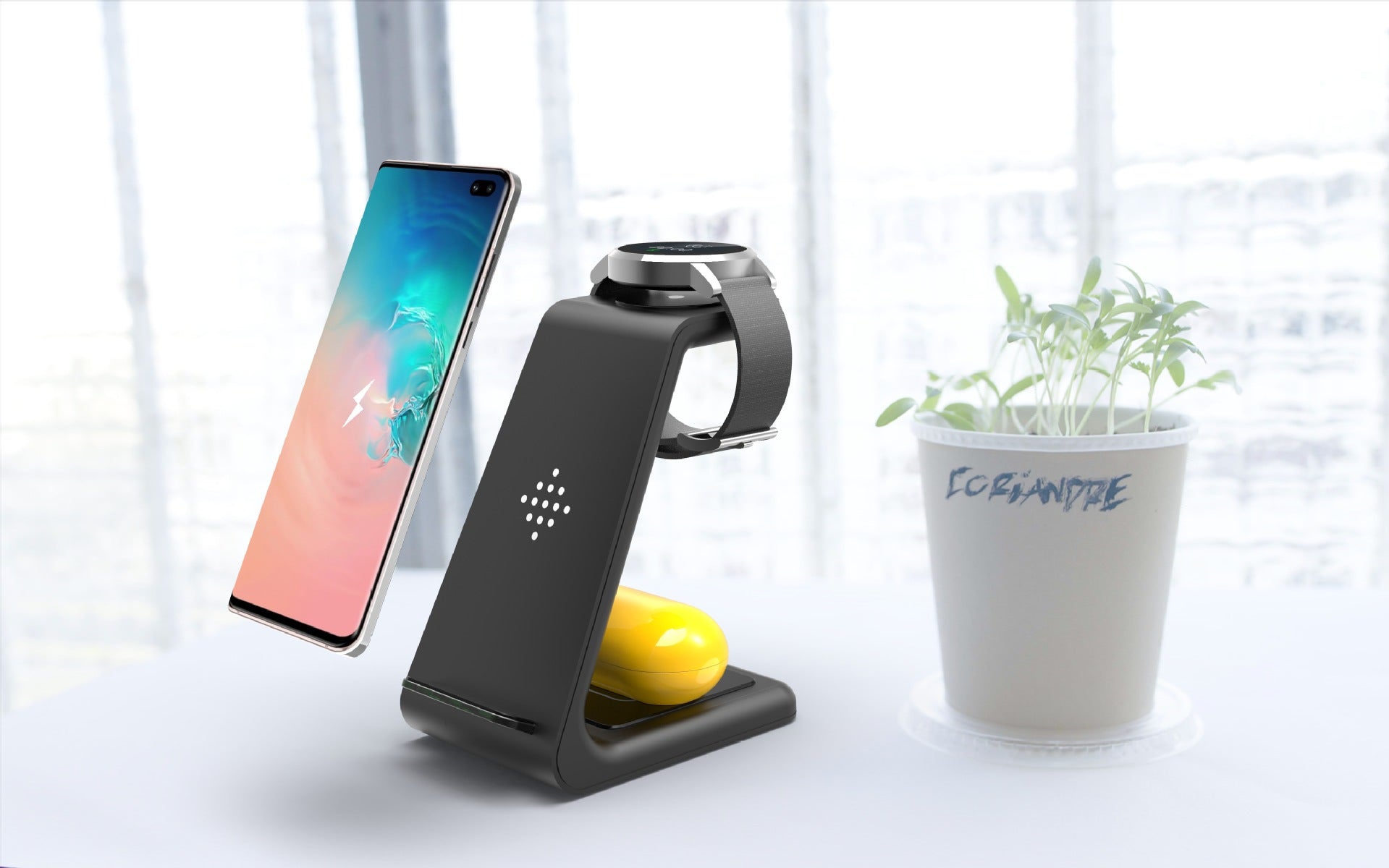 3 In 1 Wireless Fast Charging Dock For Apple & Android