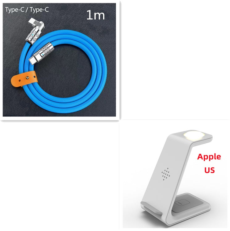 3 In 1 Wireless Fast Charging Dock For Apple & Android