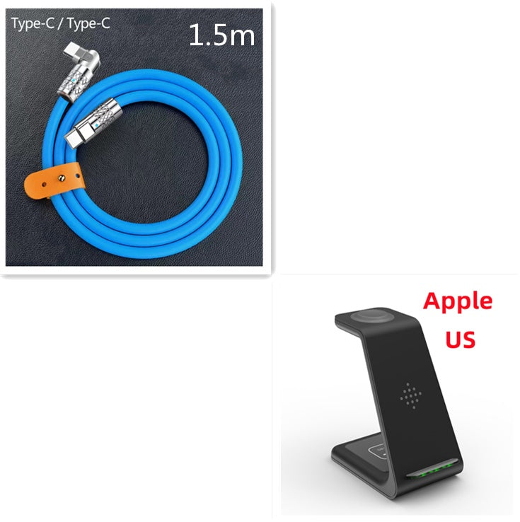 3 In 1 Wireless Fast Charging Dock For Apple & Android