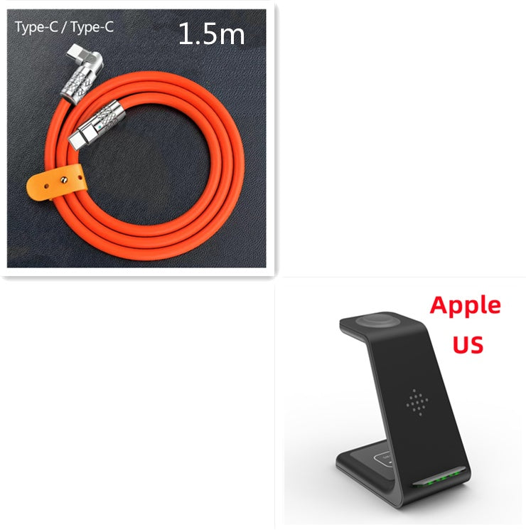 3 In 1 Wireless Fast Charging Dock For Apple & Android