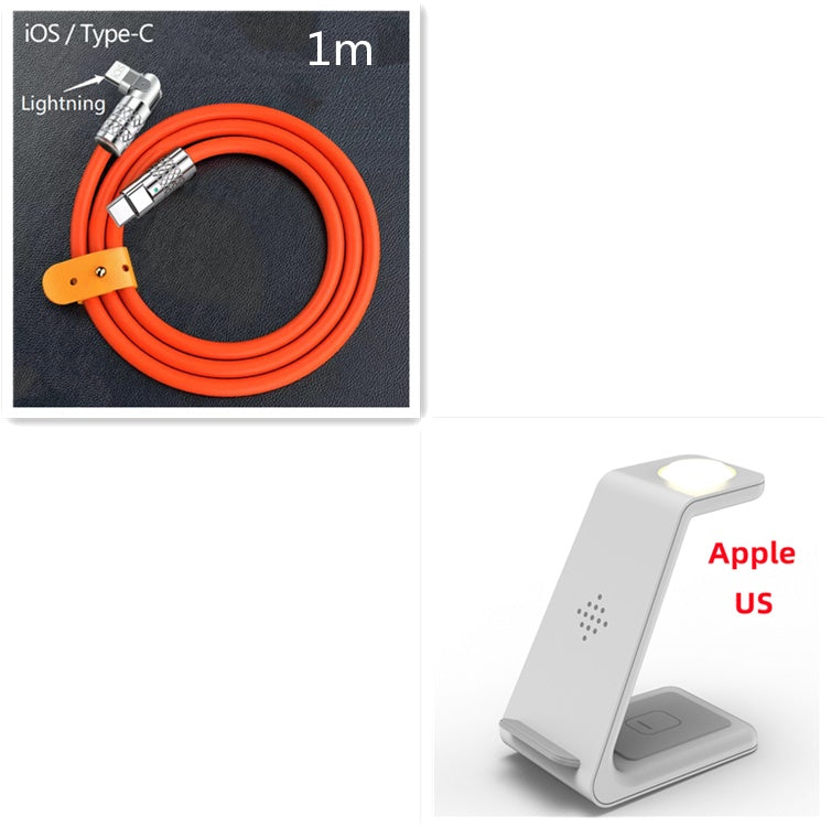 3 In 1 Wireless Fast Charging Dock For Apple & Android