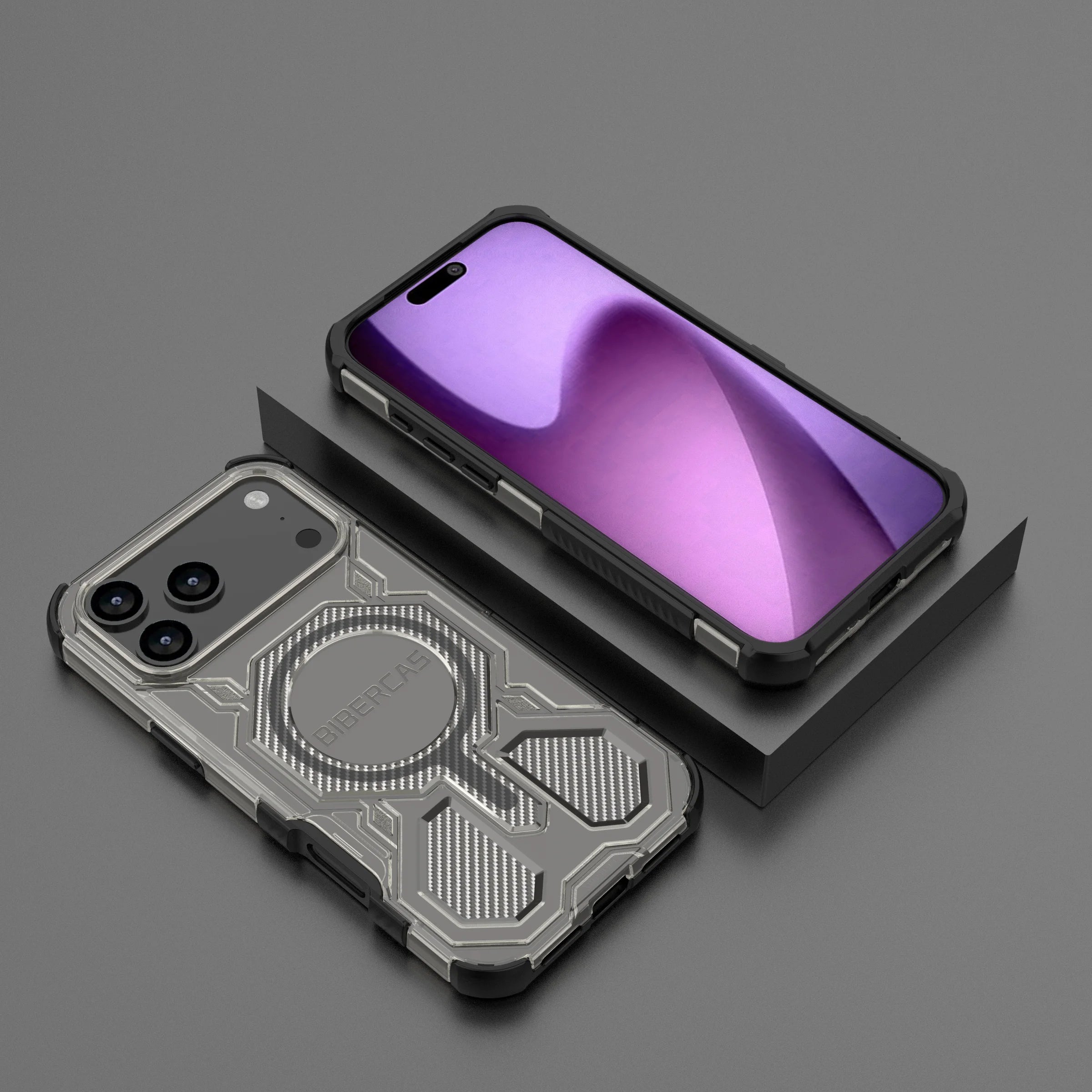 Military Armor Phone Case For iPhone 17 16 15 14 13 Pro Max 17Air 16E Magnetic Wireless Charging Anti-Drop Protective Cover