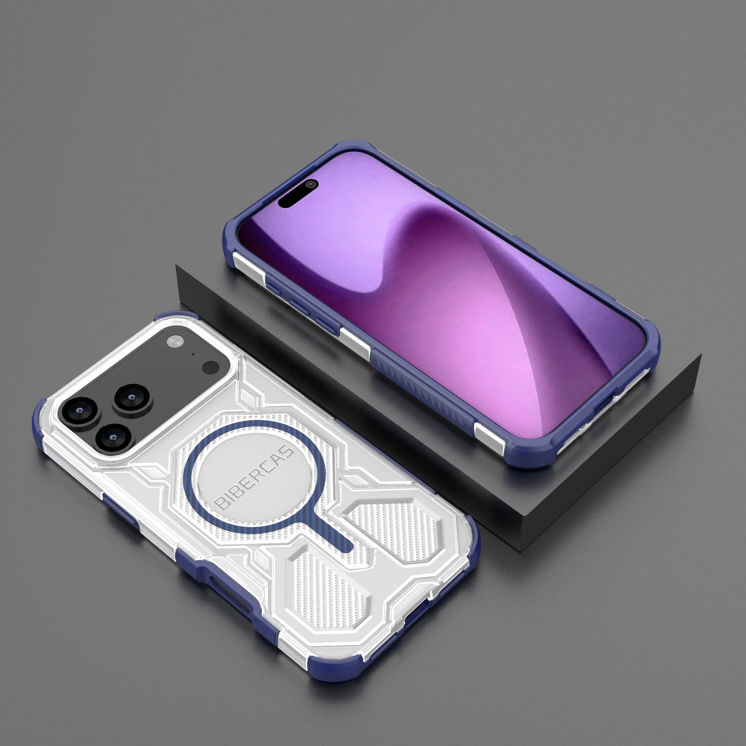 Military Armor Phone Case For iPhone 17 16 15 14 13 Pro Max 17Air 16E Magnetic Wireless Charging Anti-Drop Protective Cover