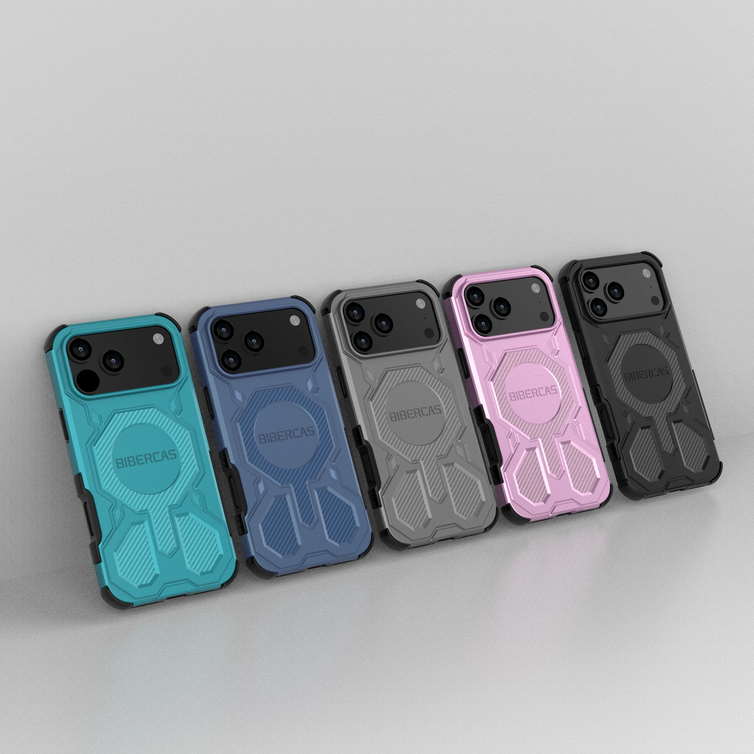 Military Armor Phone Case For iPhone 17 16 15 14 13 Pro Max 17Air 16E Magnetic Wireless Charging Anti-Drop Protective Cover