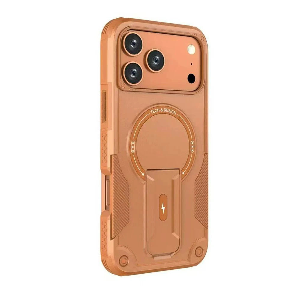 For iphone 17 Pro Military Protective Hard Armor Strong Magsafe Magnetic Case for Iphone17 Pro Max 17Pro 17proMax Holder Cover