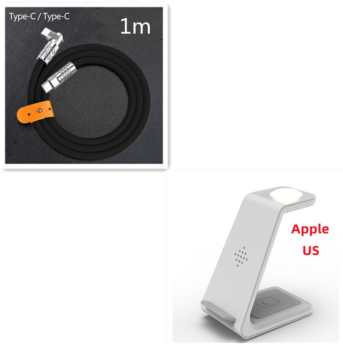 3 In 1 Wireless Fast Charging Dock For Apple & Android
