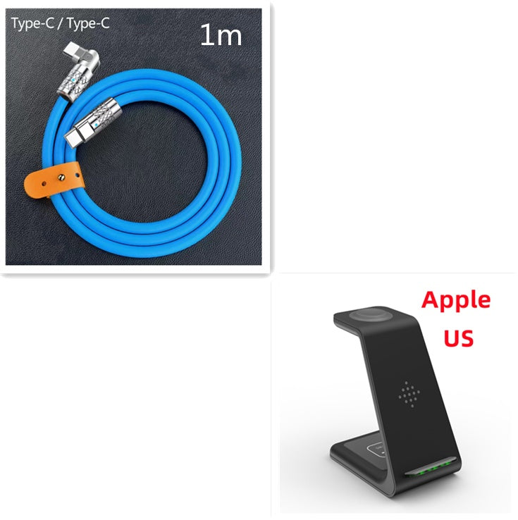 3 In 1 Wireless Fast Charging Dock For Apple & Android